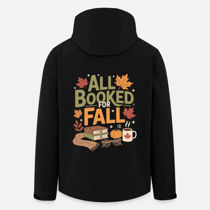 All Booked for Fall - Recycelte Männer Softshell-Jacke von Stanley/Stella - Schwarz