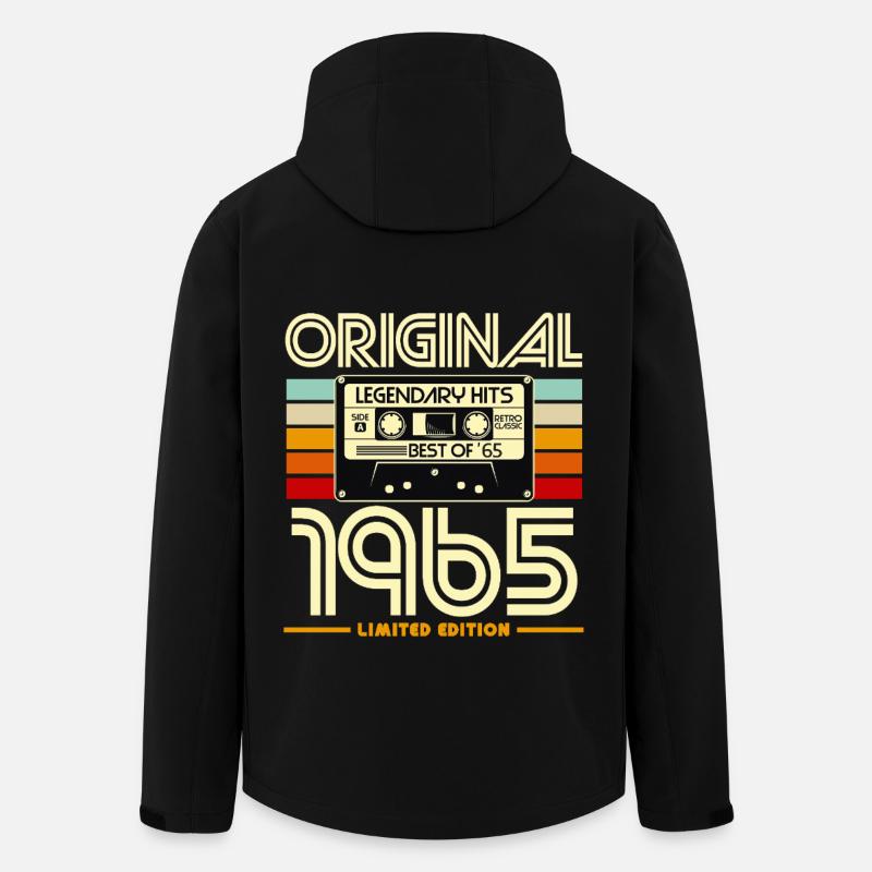 Original 1965 Limited Edition - Men’s Recycled Softshell Jacket by Stanley/Stella - black