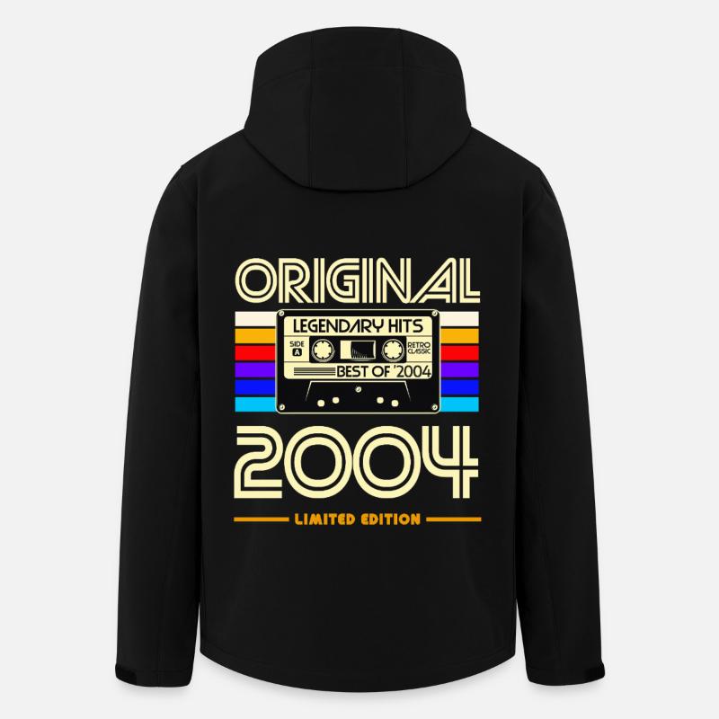 Originale limitierte Ausgabe 2004 - Recycelte Männer Softshell-Jacke von Stanley/Stella - Schwarz