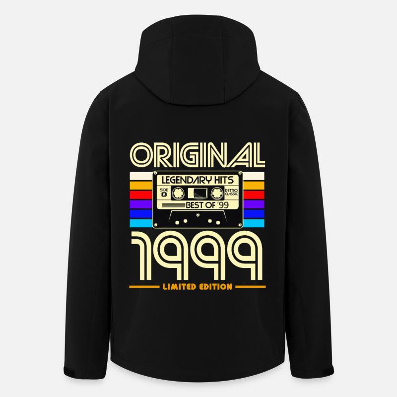 Original 1999 Limited Edition - Men’s Recycled Softshell Jacket by Stanley/Stella - black
