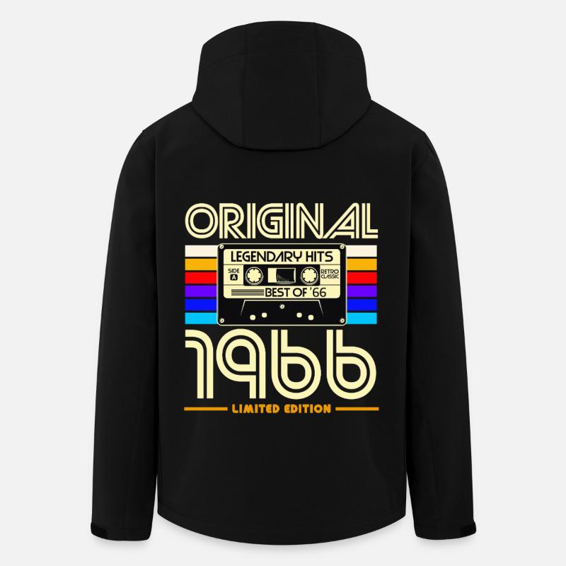 Original 1966 Limited Edition - Veste softshell homme en polyester recyclé Stanley/Stella - noir