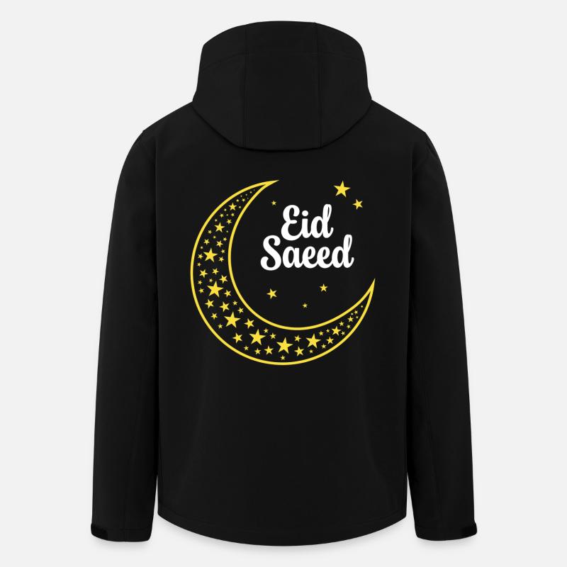 Eid Saeed - Recycelte Männer Softshell-Jacke von Stanley/Stella - Schwarz