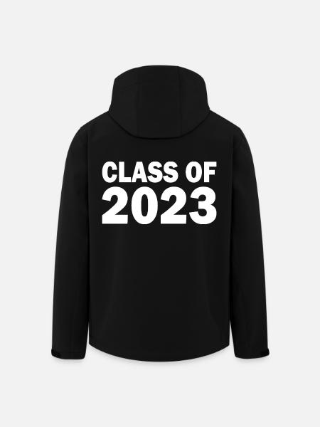 Class of 2023 - Veste softshell homme en polyester recyclé Stanley/Stella - noir