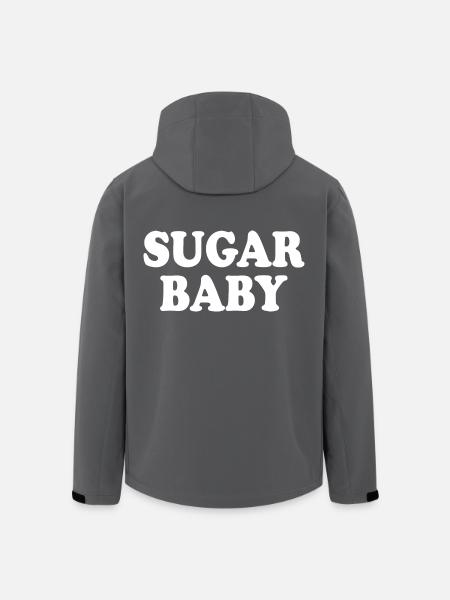 Sugar baby - Men’s Recycled Softshell Jacket by Stanley/Stella - black