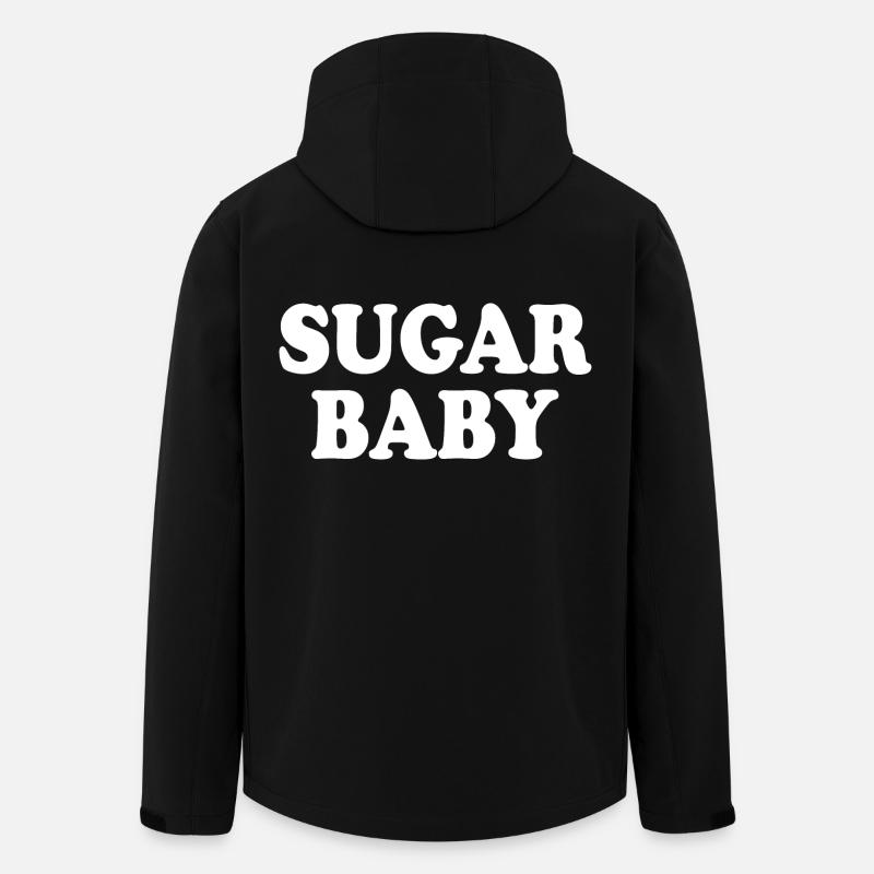 Sugar baby - Men’s Recycled Softshell Jacket by Stanley/Stella - black