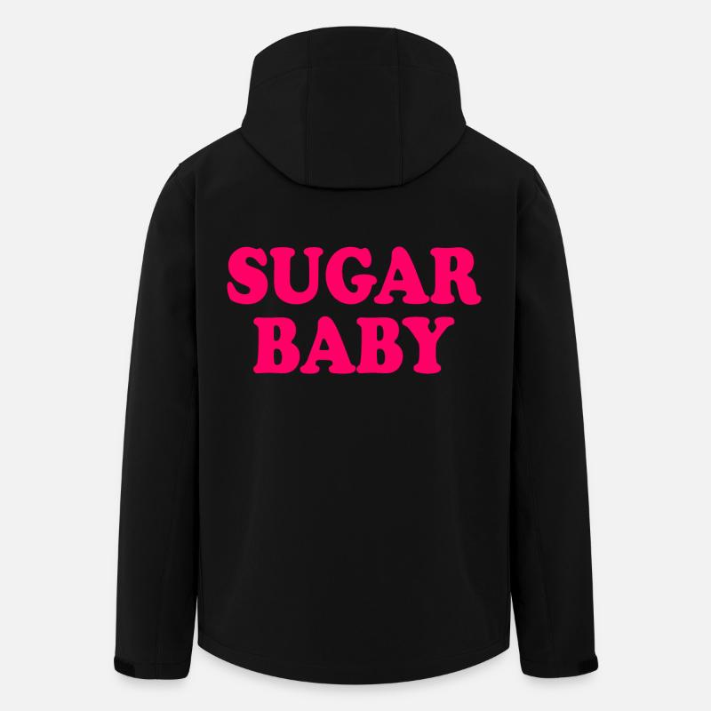 Sugar baby - Recycelte Männer Softshell-Jacke von Stanley/Stella - Schwarz