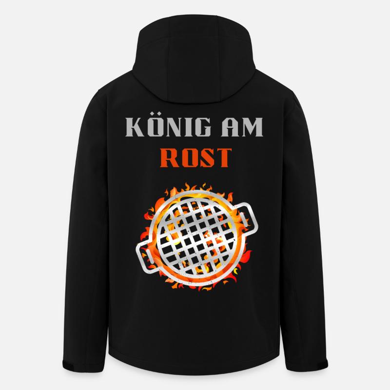 könig am rust - Recycelte Männer Softshell-Jacke von Stanley/Stella - Schwarz