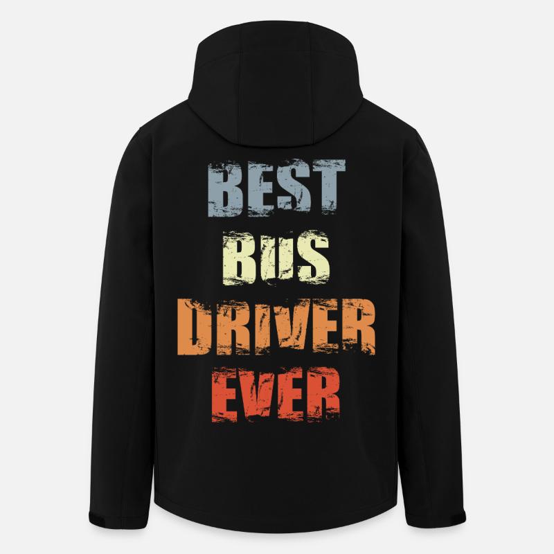 Bester Busfahrer aller Zeiten - Recycelte Männer Softshell-Jacke von Stanley/Stella - Schwarz