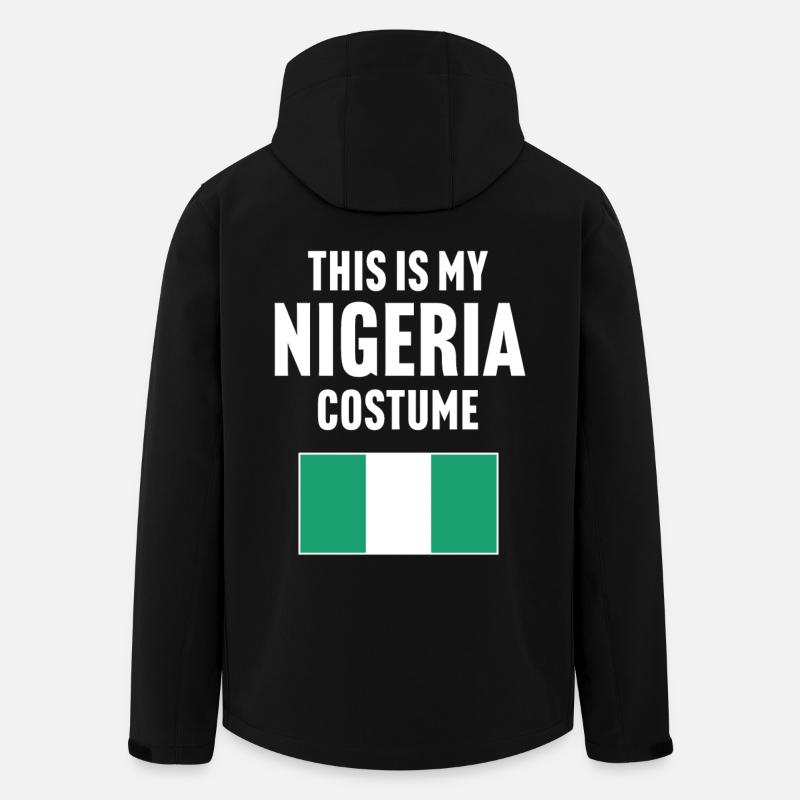 C’est mon costume nigérian - Veste softshell homme en polyester recyclé Stanley/Stella - noir