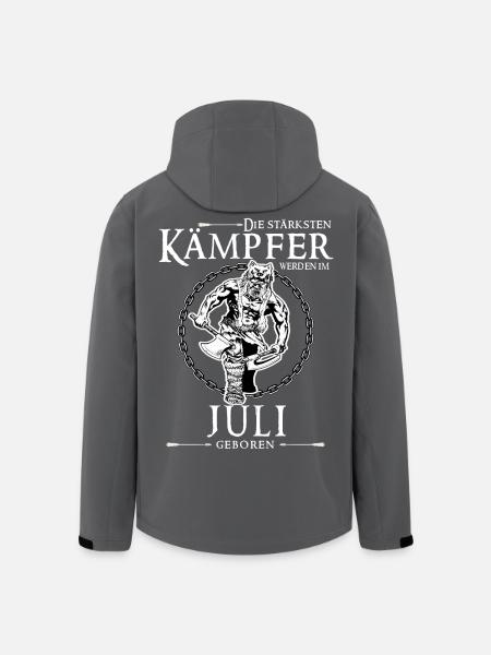Juli Kämpfer - Recycelte Männer Softshell-Jacke von Stanley/Stella - Schwarz