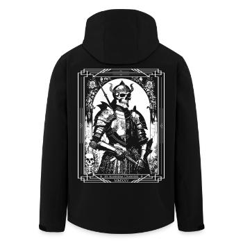 à nomine - Veste softshell homme en polyester recyclé Stanley/Stella - noir - Dos - AI Model Male 185 light (185cm)