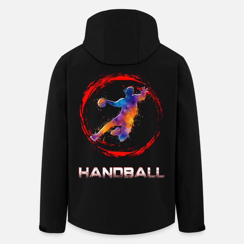 Pallamano - Giacca softshell riciclata Uomo Stanley/Stella Discoverer - nero