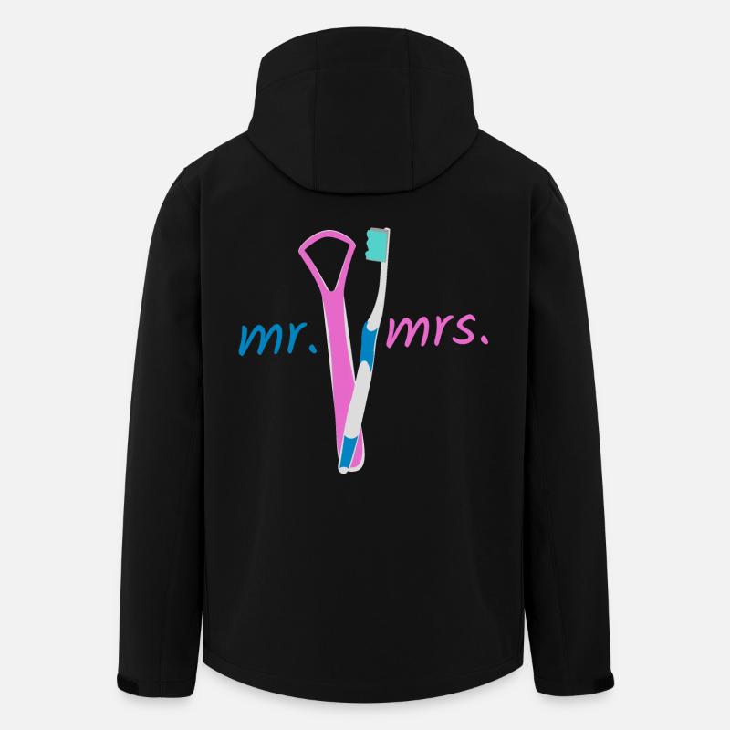 Mr. Mrs. - Recycelte Männer Softshell-Jacke von Stanley/Stella - Schwarz