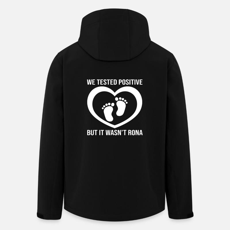 Test positif non Rona Tee - Veste softshell homme en polyester recyclé Stanley/Stella - noir