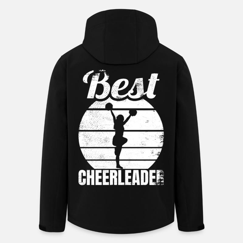 Beste Cheerleaderin - Recycelte Männer Softshell-Jacke von Stanley/Stella - Schwarz