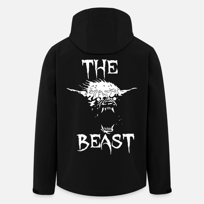 The Beast - Men’s Recycled Softshell Jacket by Stanley/Stella - black