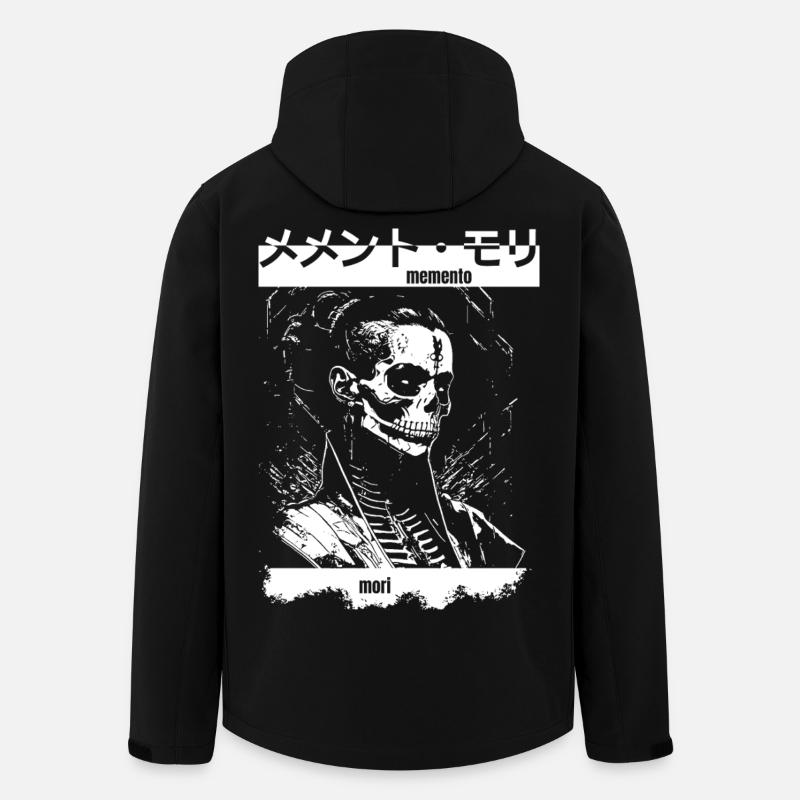 Memento Mori Skeleton - Men’s Recycled Softshell Jacket by Stanley/Stella - black