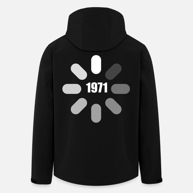 Birthday 1971 Birthday Ideas 1971 - Men’s Recycled Softshell Jacket by Stanley/Stella - black