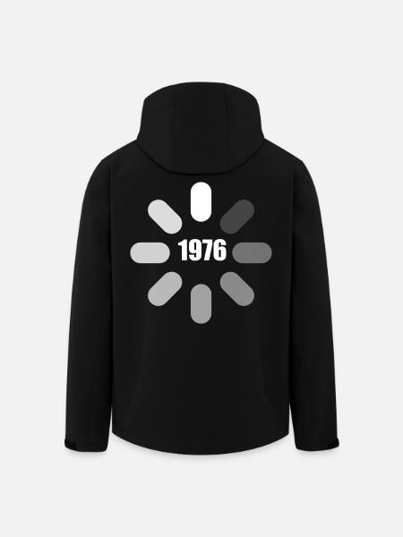 Birthday 1976 Birthday Ideas 1976 - Men’s Recycled Softshell Jacket by Stanley/Stella - black