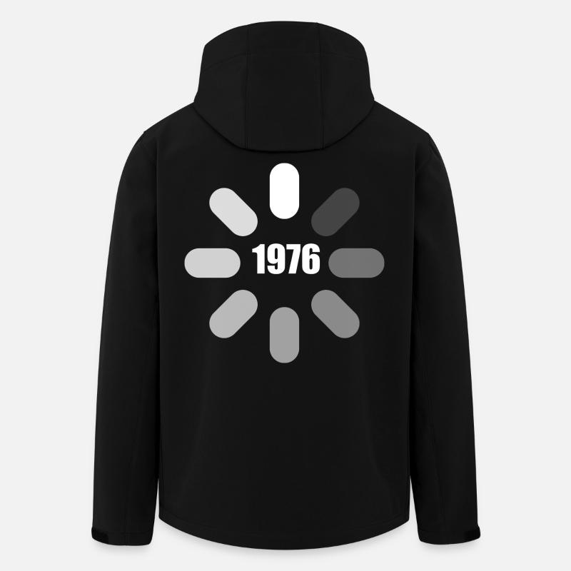 Anniversaire 1976 Idées d’anniversaire 1976  - Veste softshell homme en polyester recyclé Stanley/Stella - noir