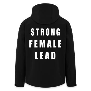 Strong female lead - Veste softshell homme en polyester recyclé Stanley/Stella - noir - Dos - AI Model Male 185 light (185cm)