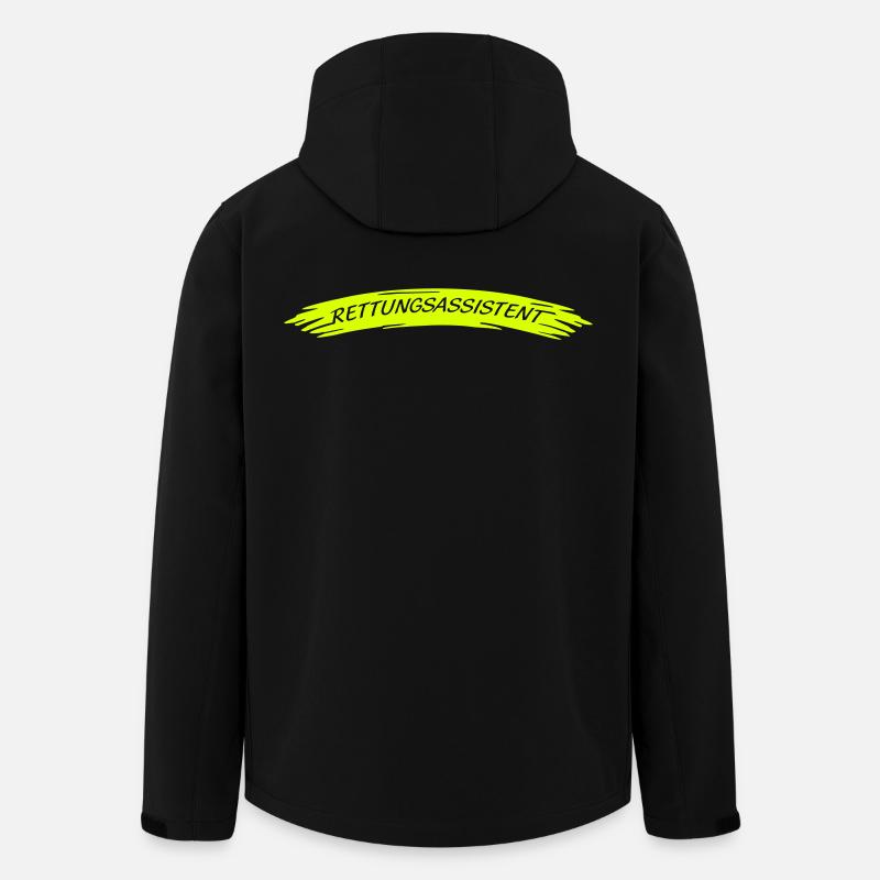 Sama 2farbig - Recycelte Männer Softshell-Jacke von Stanley/Stella - Schwarz