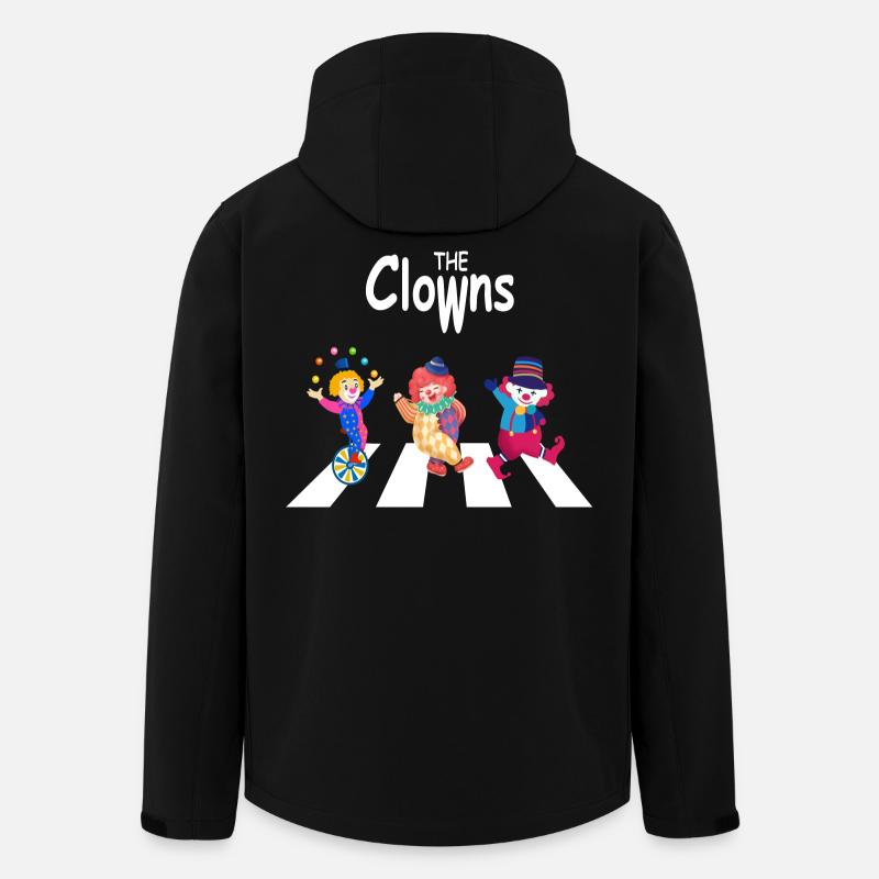 The Clowns - Men’s Recycled Softshell Jacket by Stanley/Stella - black