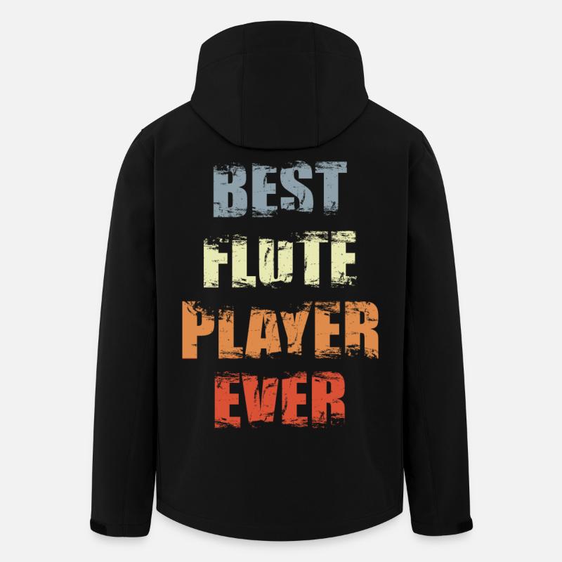 Bester Flötist - Recycelte Männer Softshell-Jacke von Stanley/Stella - Schwarz