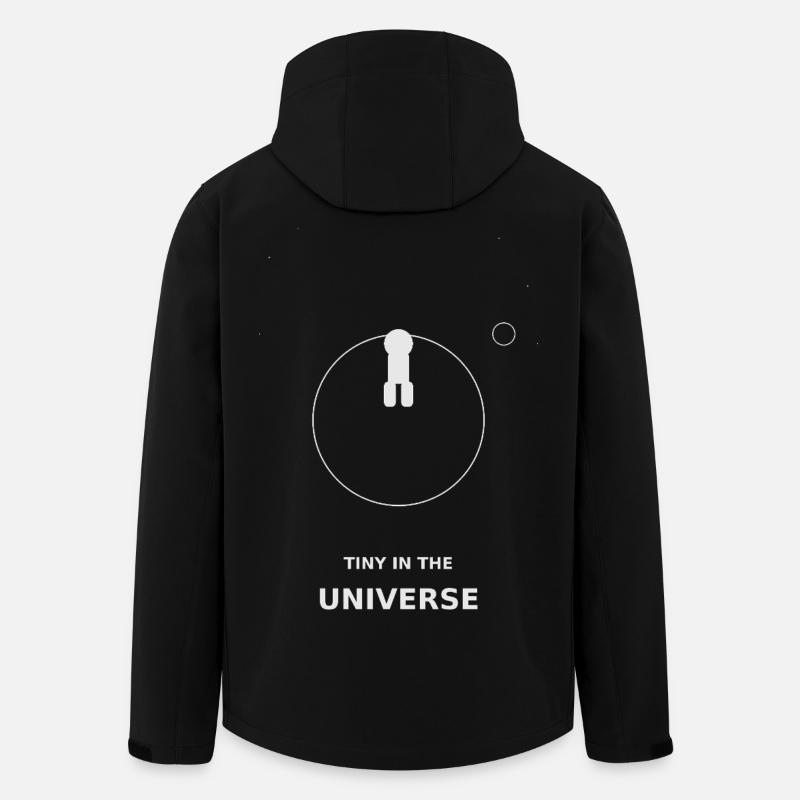 Tiny dans l’Univers - Veste softshell homme en polyester recyclé Stanley/Stella - noir