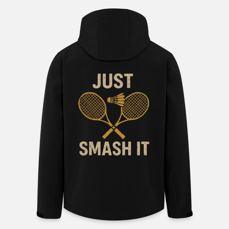 Écrasez-le ! - Veste softshell homme en polyester recyclé Stanley/Stella - noir