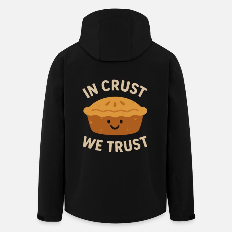 In Crust We Trust - Recycelte Männer Softshell-Jacke von Stanley/Stella - Schwarz