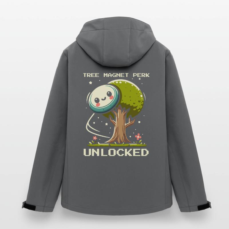Tree Magnet | Disc Golf Trees Throwing Precision Chains Men’s Recycled Softshell Jacket by Stanley/Stella