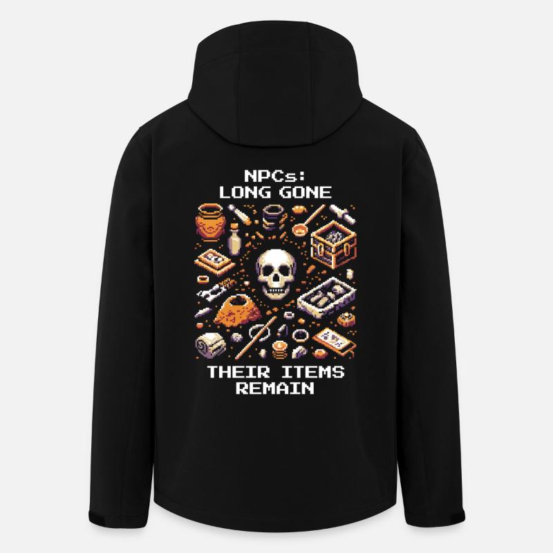 Disappeared Cultures | Archaeology Artifacts - Men’s Recycled Softshell Jacket by Stanley/Stella - black