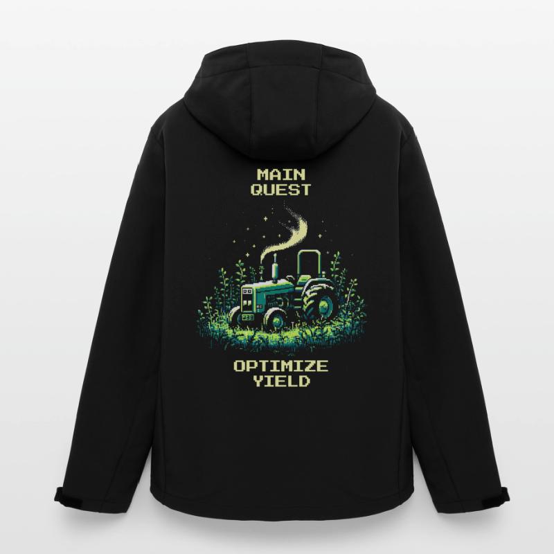 Yield Maximization | Precision Farming active Men’s Recycled Softshell Jacket by Stanley/Stella