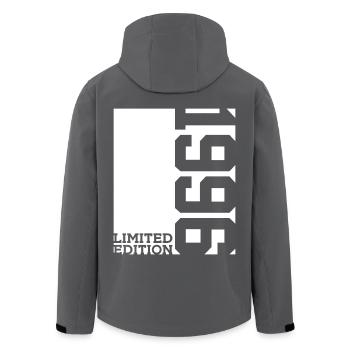 30E ÉDITION LIMITÉE ANNIVERSAIRE 1996 - Veste softshell homme en polyester recyclé Stanley/Stella - noir - Dos - AI Model Male 185 light (185cm)