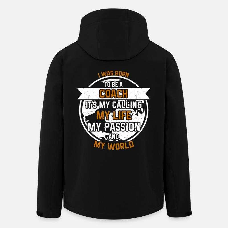 Trainer from passion - Men’s Recycled Softshell Jacket by Stanley/Stella - black