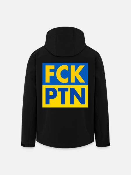 Fck ptn - Men’s Recycled Softshell Jacket by Stanley/Stella - black