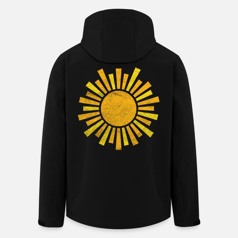 Sun - Men’s Recycled Softshell Jacket by Stanley/Stella - black