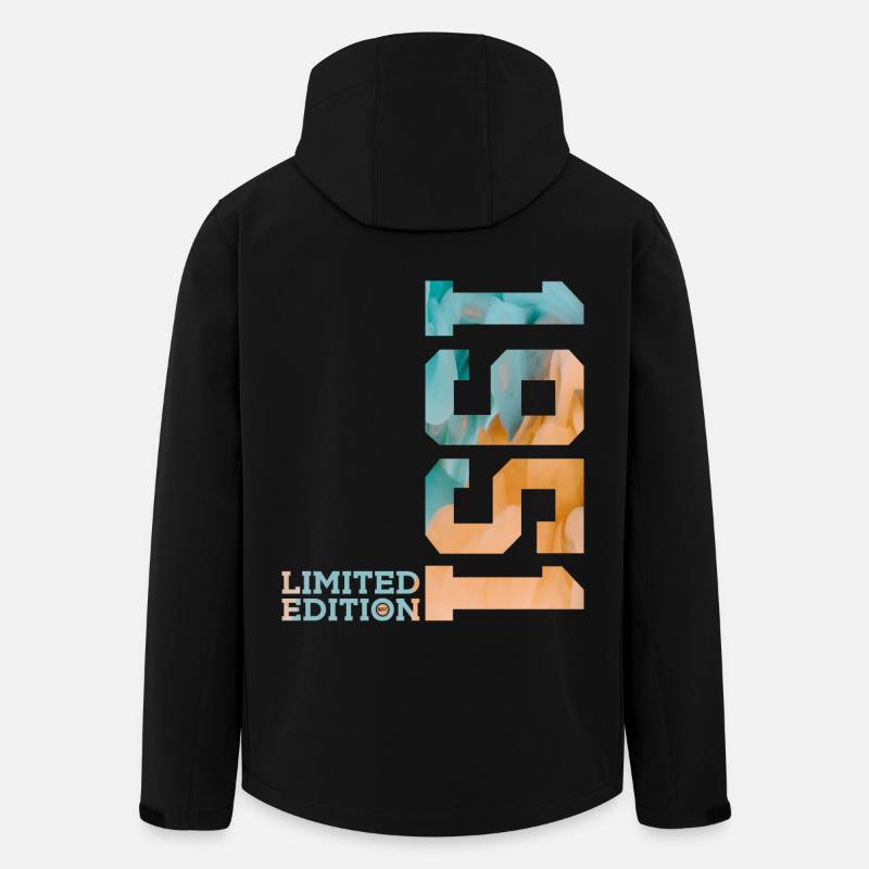 75E ANNIVERSAIRE ÉDITION LIMITÉE 1951 - Veste softshell homme en polyester recyclé Stanley/Stella - noir