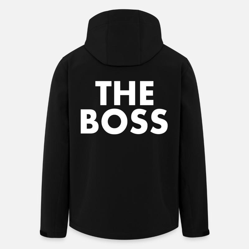 The boss - Veste softshell homme en polyester recyclé Stanley/Stella - noir
