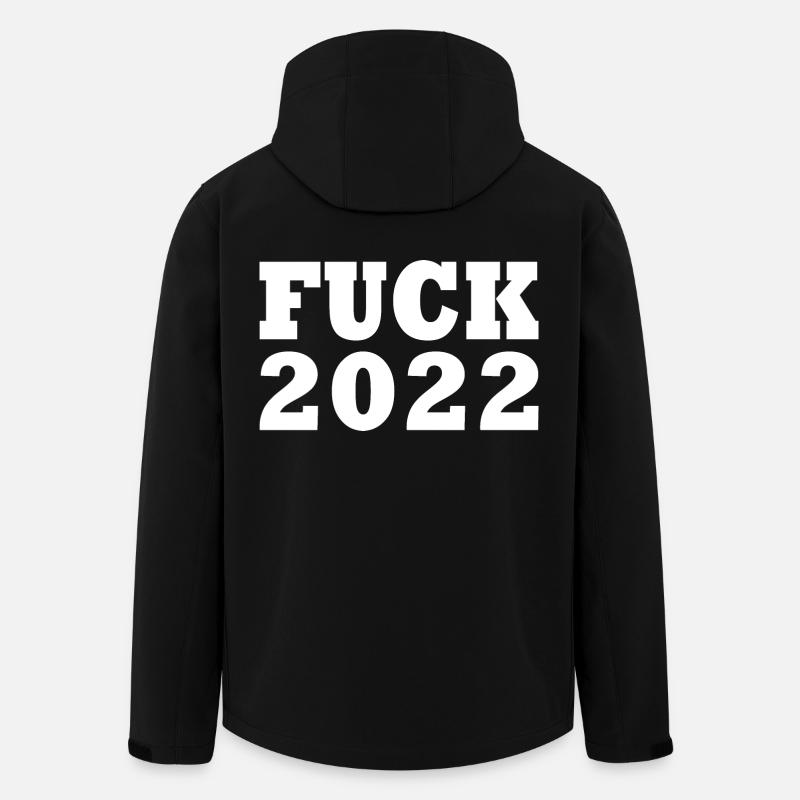 Fuck 2022 - Veste softshell homme en polyester recyclé Stanley/Stella - noir