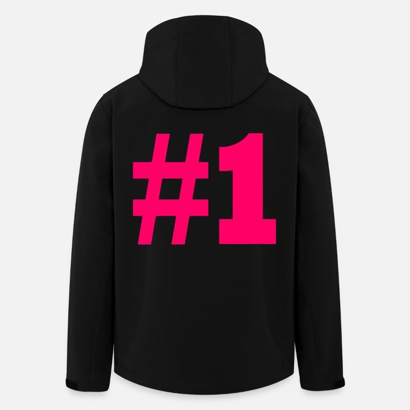 #1 - Recycelte Männer Softshell-Jacke von Stanley/Stella - Schwarz