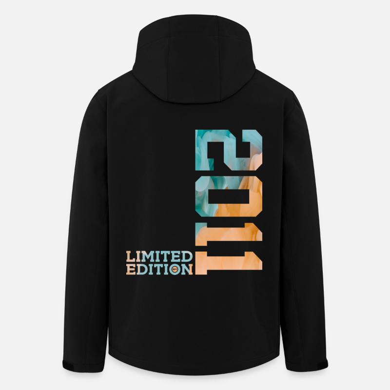 15E ANNIVERSAIRE ÉDITION LIMITÉE 2011 - Veste softshell homme en polyester recyclé Stanley/Stella - noir