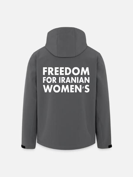 Freedom for iranian womens - Men’s Recycled Softshell Jacket by Stanley/Stella - black