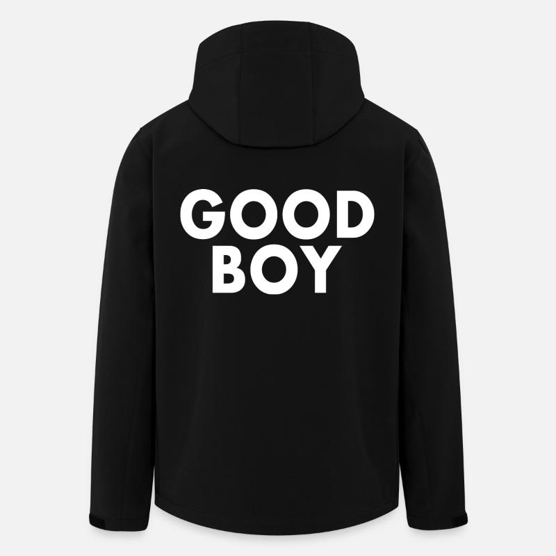 Good boy - Recycelte Männer Softshell-Jacke von Stanley/Stella - Schwarz