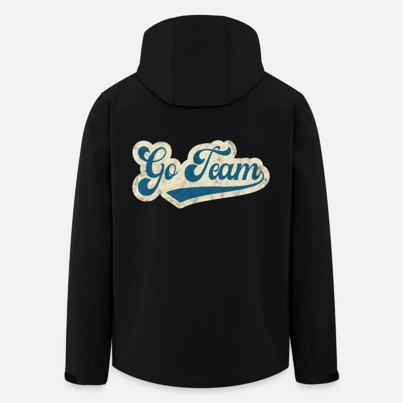Aller à l’équipe - Veste softshell homme en polyester recyclé Stanley/Stella - noir