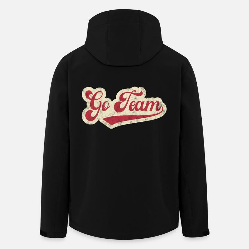 Aller à l’équipe - Veste softshell homme en polyester recyclé Stanley/Stella - noir