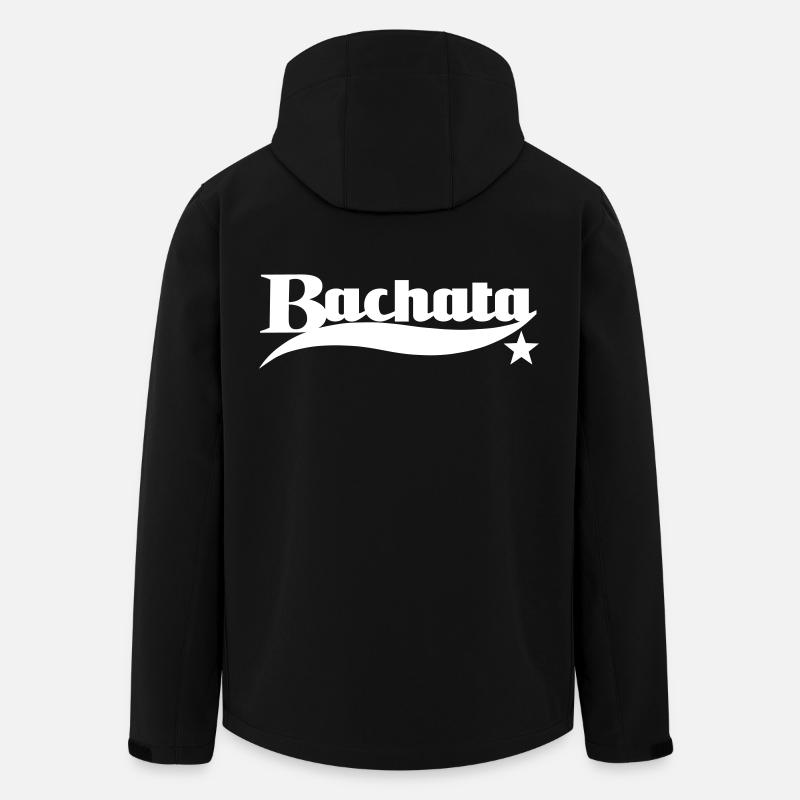 Bachata - Bachata Danse T-shirt - Veste softshell homme en polyester recyclé Stanley/Stella - noir
