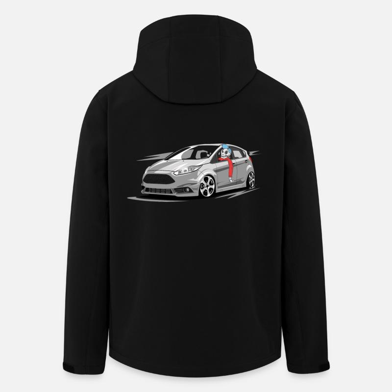 Fiesta 7 ST MK7 Skulldriver - Veste softshell homme en polyester recyclé Stanley/Stella - noir