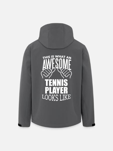 Tennis Tennis Tennis - Veste softshell homme en polyester recyclé Stanley/Stella - noir